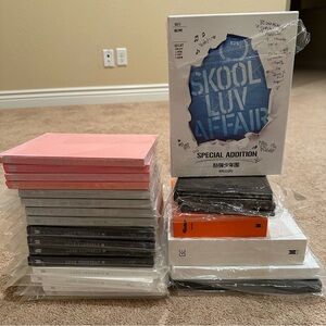 BTS official kpop 25 albums CDs bundle unsealed no photocards FIRST PRESS
